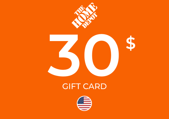 The Home Depot Gift Card 30 USD