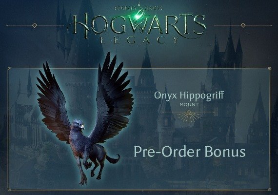 Hogwarts Legacy - Onyx Hippogriff Mount (Pre-Order Bonus) (DLC) (PC) Hogwarts Legacy - Onyx Hippogriff Mount (Pre-Order Bonus) (DLC) (PC)