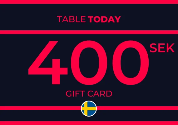 TableToday Gift Card 400 SEK