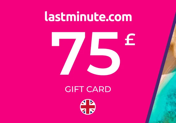 lastminute.com Travel Gift Card 75 GBP