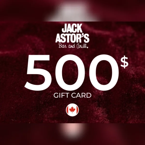 Jack Astor's Bar and Grill Gift Card 500 CAD Key - CANADA