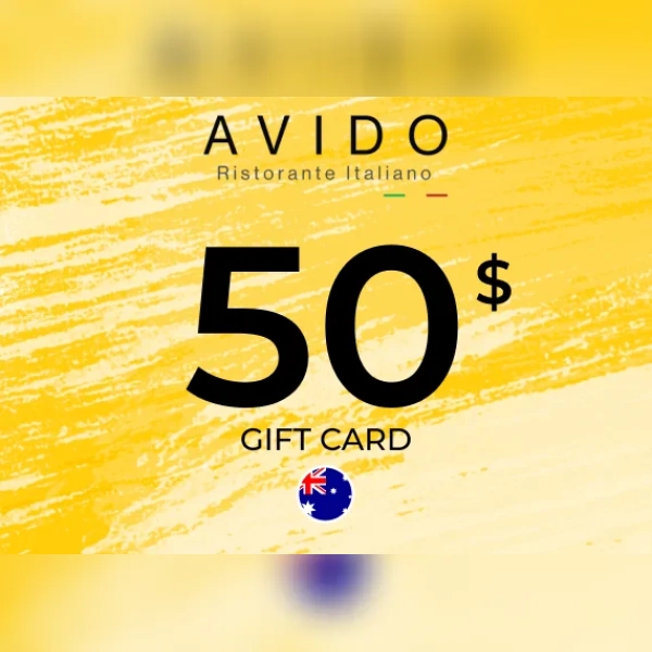 Avido Ristorante Gift Card 50 AUD Key - AUSTRALIA