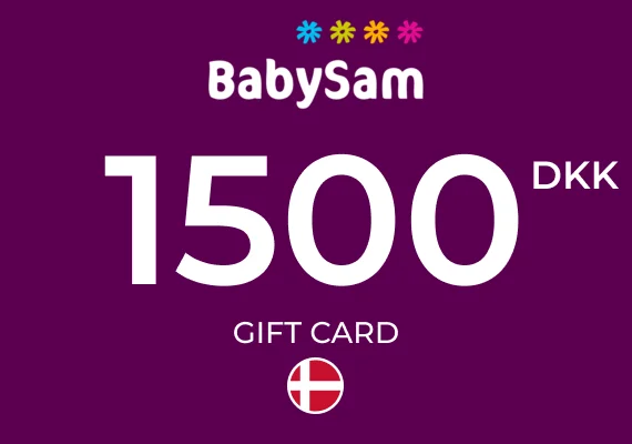 BabySam Gift Card 1500 DKK