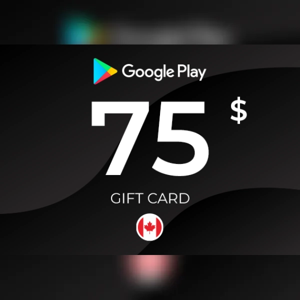 Google Play Gift Card 75 CAD Key - CANADA