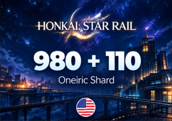 Honkai: Star Rail - 980+110 Oneiric Shard