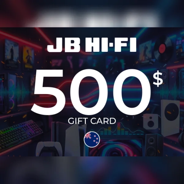 JB Hi-Fi Gift Card 500 NZD Key - NEW ZEALAND