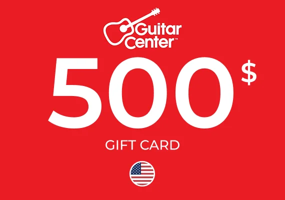 Guitar Center Gift Card 500 USD