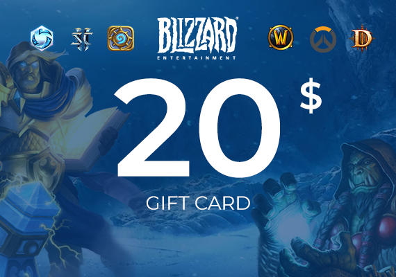 Blizzard Gift Card 20 USD Blizzard Gift Card 20 USD