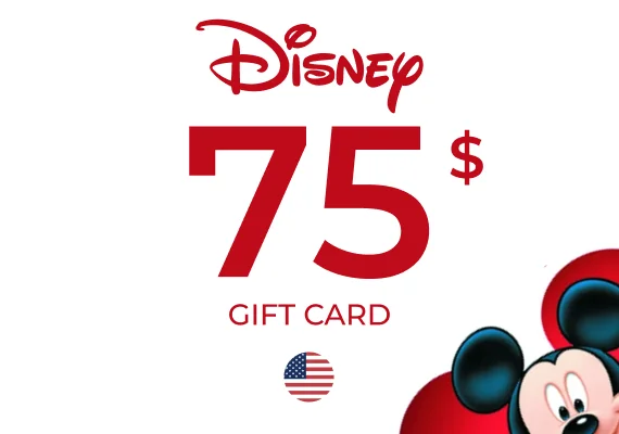 Disney Gift Card 75 USD