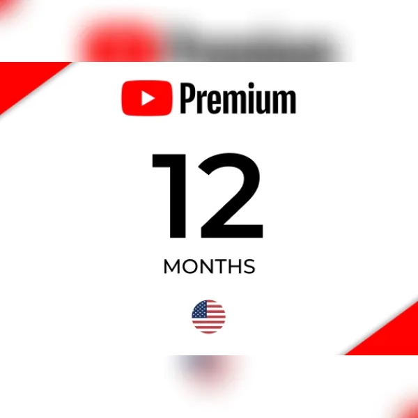 YouTube Premium 12 Months Subscription - UNITED STATES