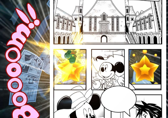 KINGDOM HEARTS Dream Drop Distance HD features enhanced backgrounds for a more stunning visual experience. KINGDOM HEARTS Dream Drop Distance HD features enhanced backgrounds for a more stunning visual experience.