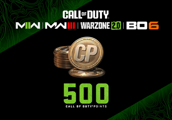 Call of Duty 500 Points (BO6/MW3/MW2/Warzone 2.0) (Xbox One / Xbox Series X|S) Call of Duty 500 Points (BO6/MW3/MW2/Warzone 2.0) (Xbox One / Xbox Series X|S)