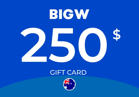 BIG W Gift Card 250 AUD