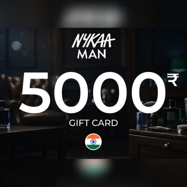 Men's Nykaa Man Gift Card 5000 Inr Key - India