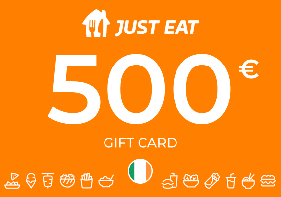 Just Eat Gift Card 500 EUR