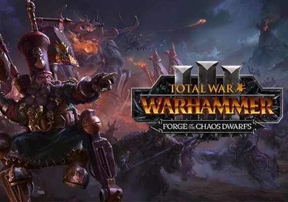 Total War: WARHAMMER III - Forge of the Chaos Dwarfs (DLC) (PC) Total War: WARHAMMER III - Forge of the Chaos Dwarfs (DLC) (PC)