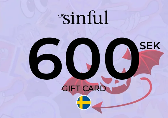 Sinful Gift Card 600 SEK