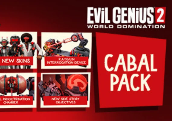 Evil Genius 2: Cabal Pack (DLC) (PC)
