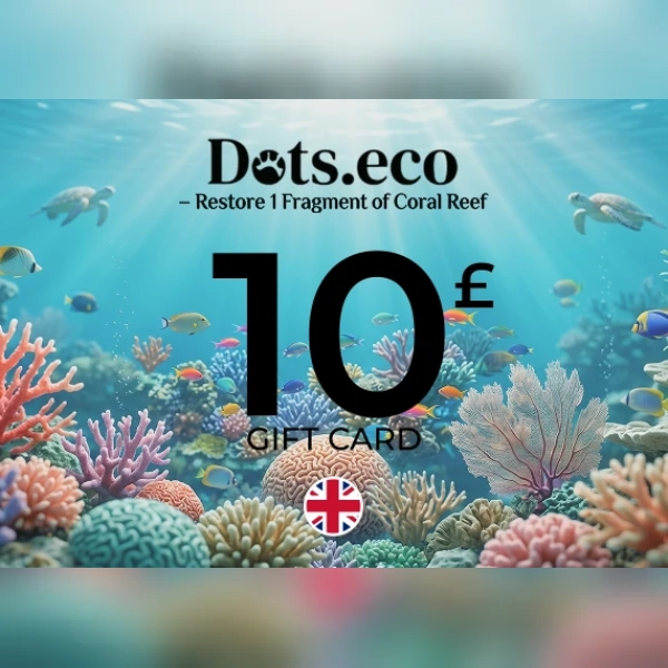 Dots.eco - Restore 1 fragment of coral reef Gift Card 10 GBP Key - UNITED KINGDOM