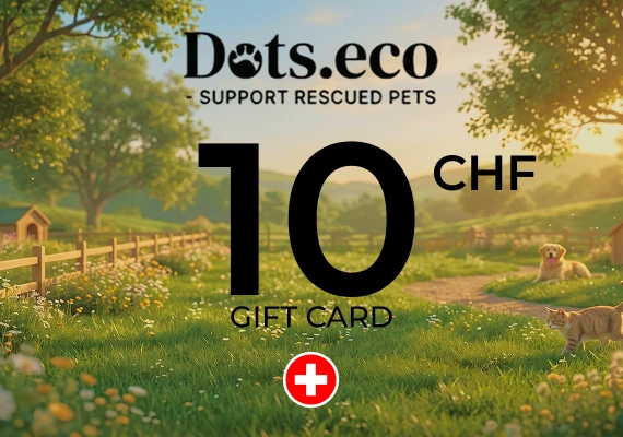 Dots.eco - Support Rescued Pets Gift Card 10 CHF