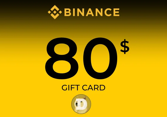 Binance Gift Card (DOGE) 80 USD