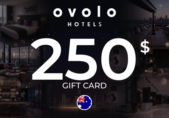 Ovolo Hotels Gift Card 250  AUD