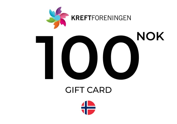 Kreftforeningen Gift Card 100 NOK