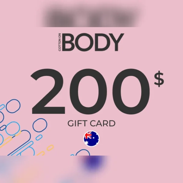 Cotton On Body Gift Card 200 AUD Key - AUSTRALIA