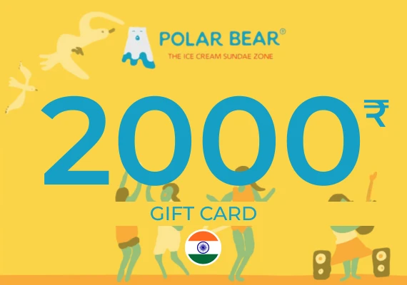 Polar Bear Gift Card 2000 INR