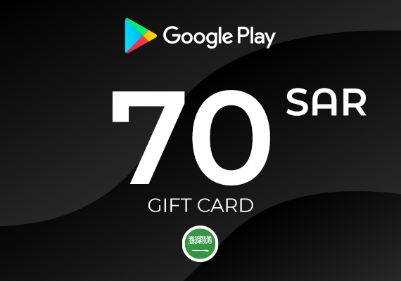 Google Play Gift Card 70 SAR