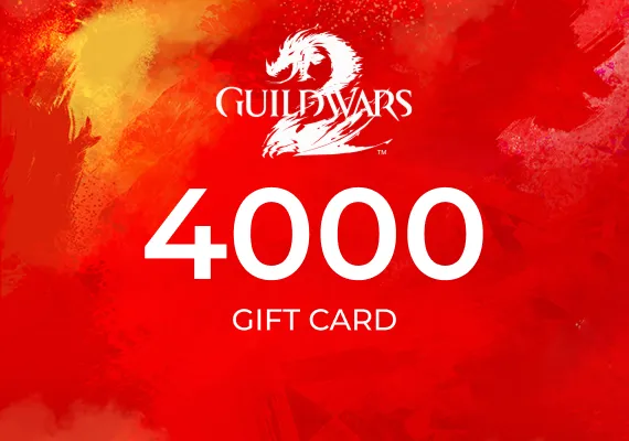 uild Wars 2 4000 Gems Card (PC)