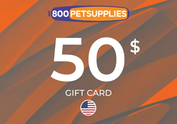 1-800-PetSupplies.com Gift Card 50 USD 1-800-PetSupplies.com Gift Card 50 USD