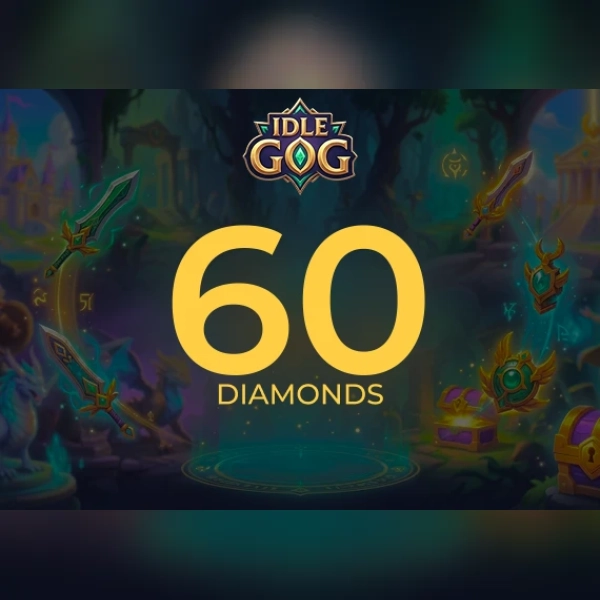 IDLE GOG - 60 Diamonds Direct Top-Up - GLOBAL
