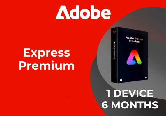 Adobe Express Premium (1 Device, 6 Months) Adobe Express Premium (1 Device, 6 Months)