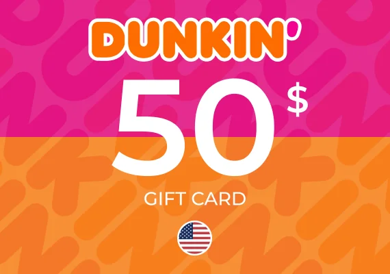 Dunkin' Donuts Gift card 50 USD