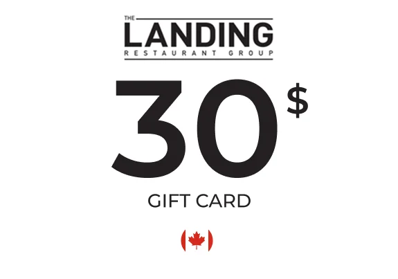 The Landing Restaurant Group Gift Card 30 CAD