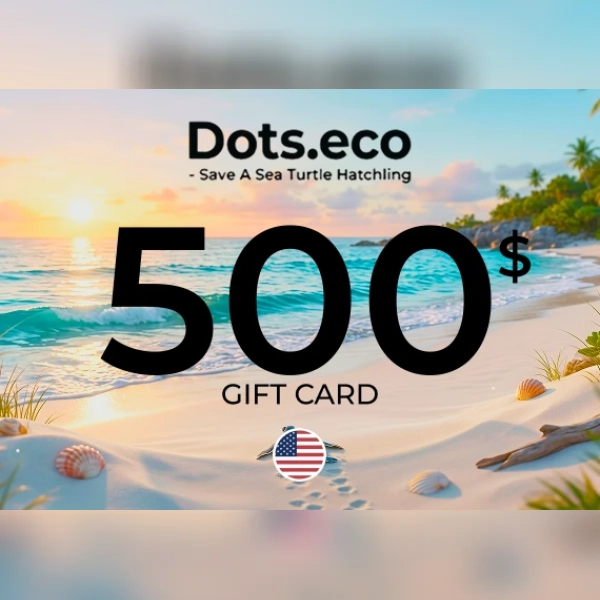 Dots.eco - Save a sea turtle hatchling Gift Card 500 USD Key - UNITED STATES