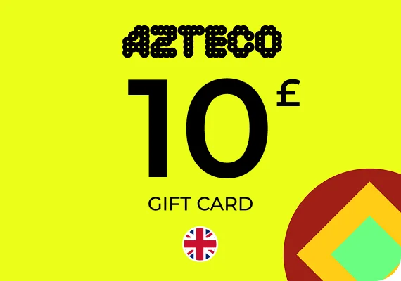 Azteco Bitcoin Voucher - Lightning Gift Card 10 GBP