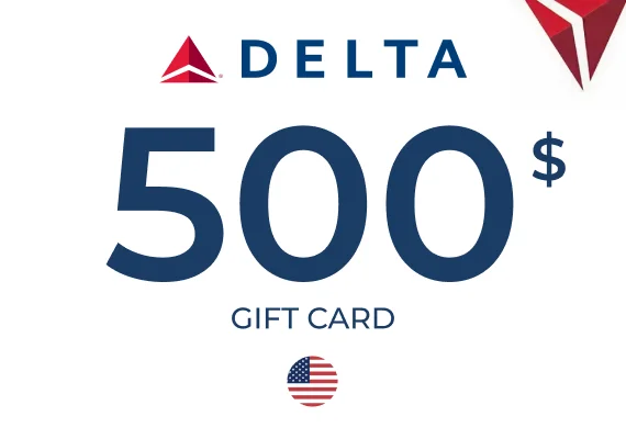 Delta Airlines Gift Card 500 USD Key - UNITED STATES