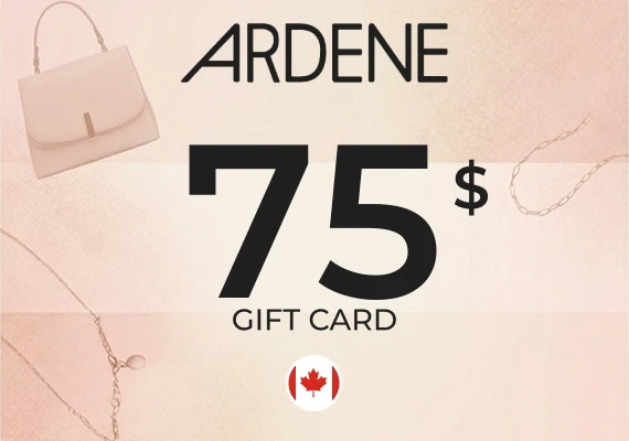 Ardene Gift Card 75 CAD