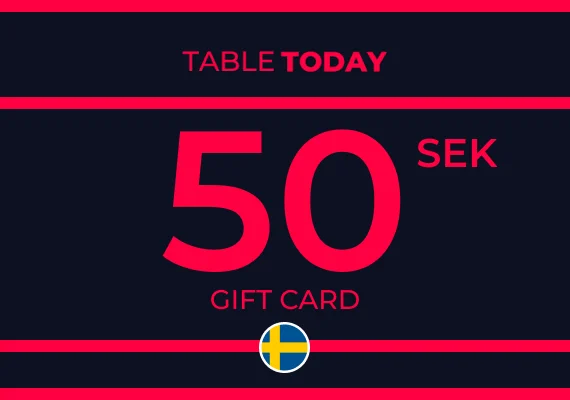 TableToday Gift Card 50 SEK