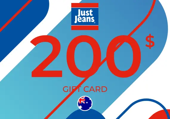 Just Jeans Gift Card 200 AUD