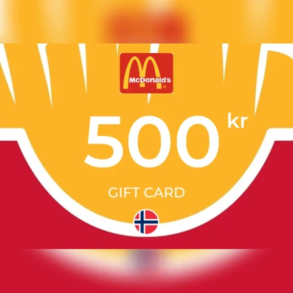 McDonald's Gift Card 500 NOK Key - NORWAY