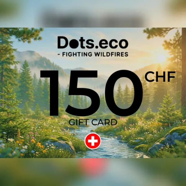 Dots.eco - Fighting Wildfires Gift Card 150 CHF Key - SWITZERLAND