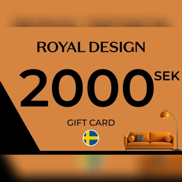 RoyalDesign Gift Card 2000 SEK Key - SWEDEN