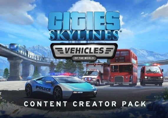 Cities: Skylines - Vehicles of the World (DLC) (PC) Cities: Skylines - Vehicles of the World (DLC) (PC)