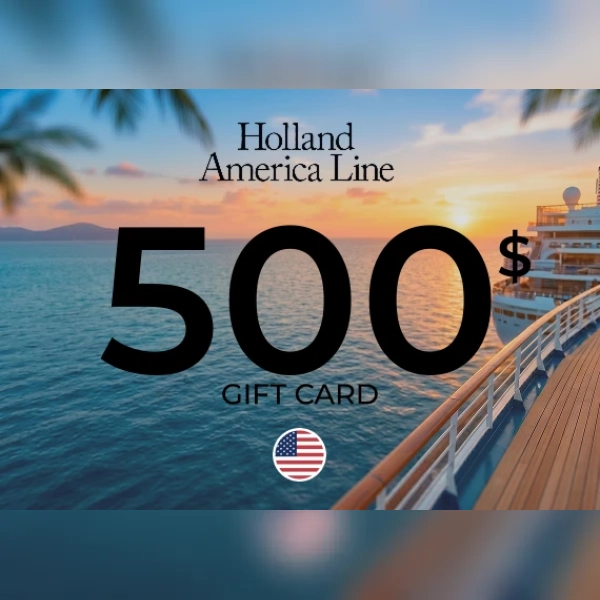 Holland America Line Gift Card 500 USD Key - UNITED STATES