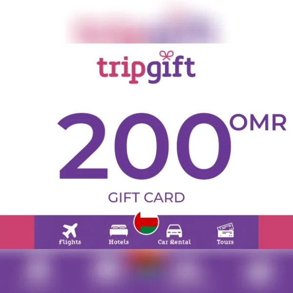 TripGift Gift Card 200 OMR Key - OMAN