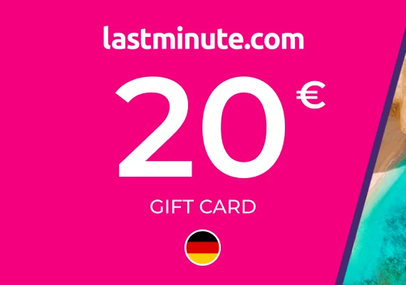lastminute.com Travel Gift Card 20 EUR Key - GERMANY