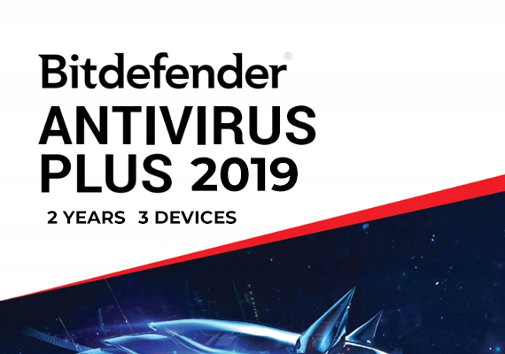 Bitdefender Antivirus Plus 2019 2 Years 3 PC